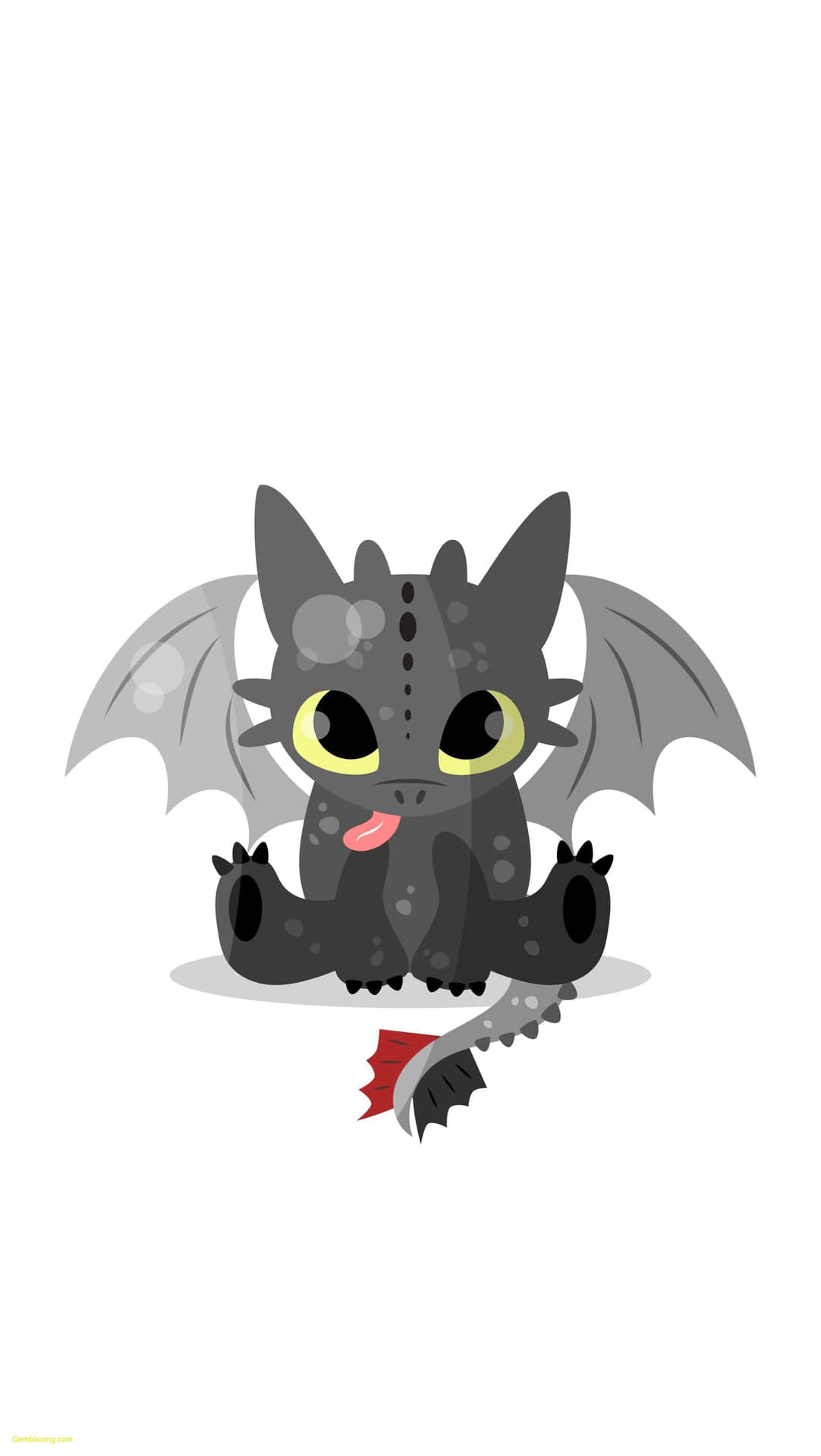 Adorable Dragon Kitten Art Background