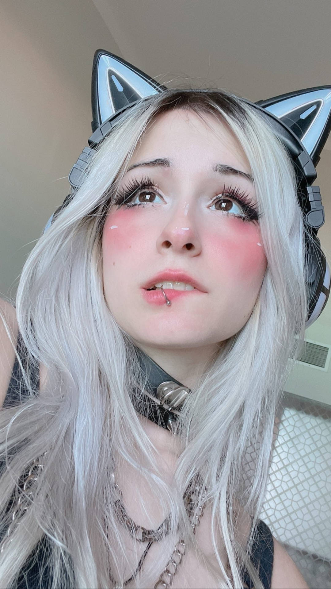 Adorable E-girl Aesthetic Selfie Background