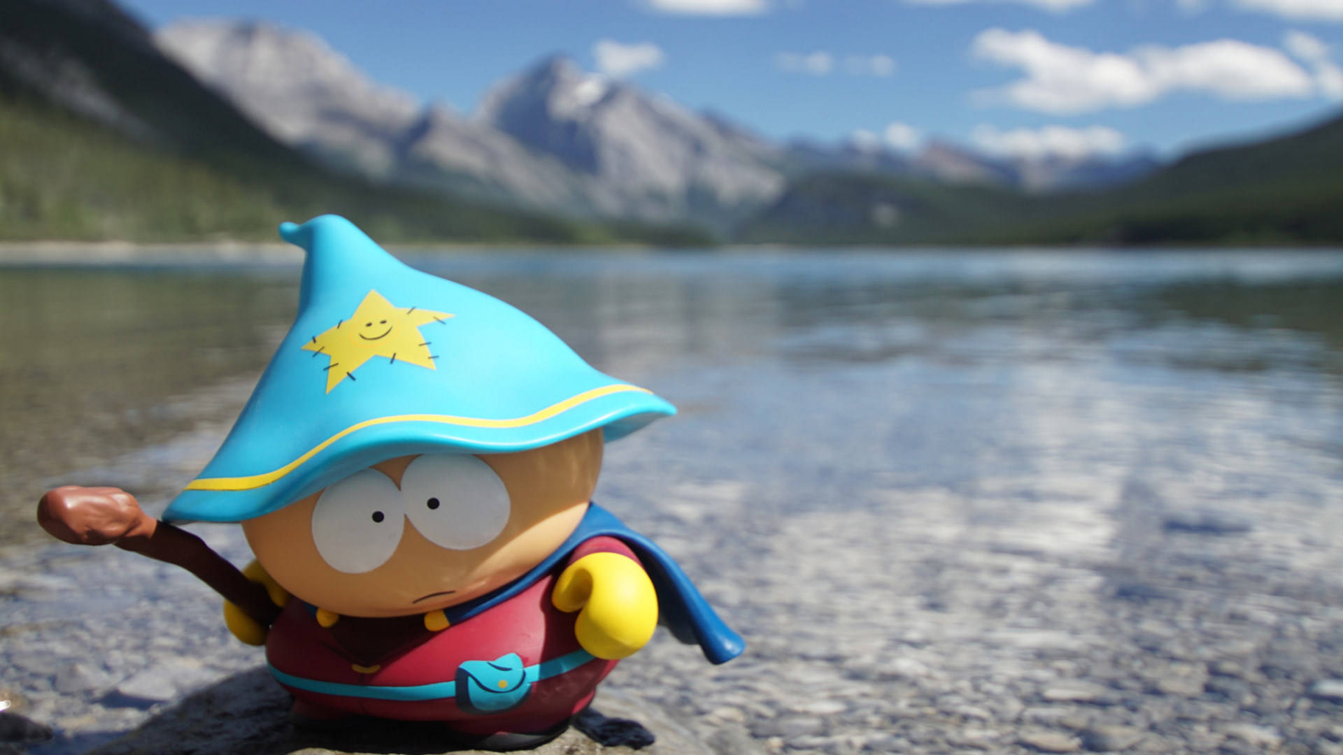 Adorable Eric Cartman Figurine Background