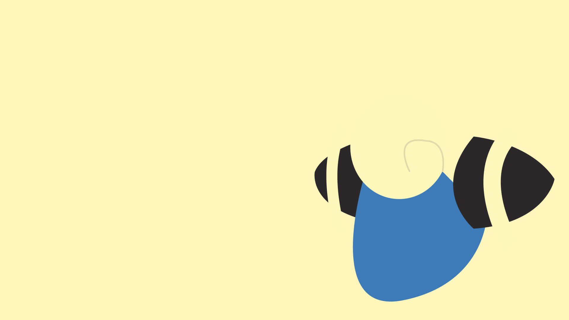 Adorable Faceless Mareep Vector Art In Bright Colors Background