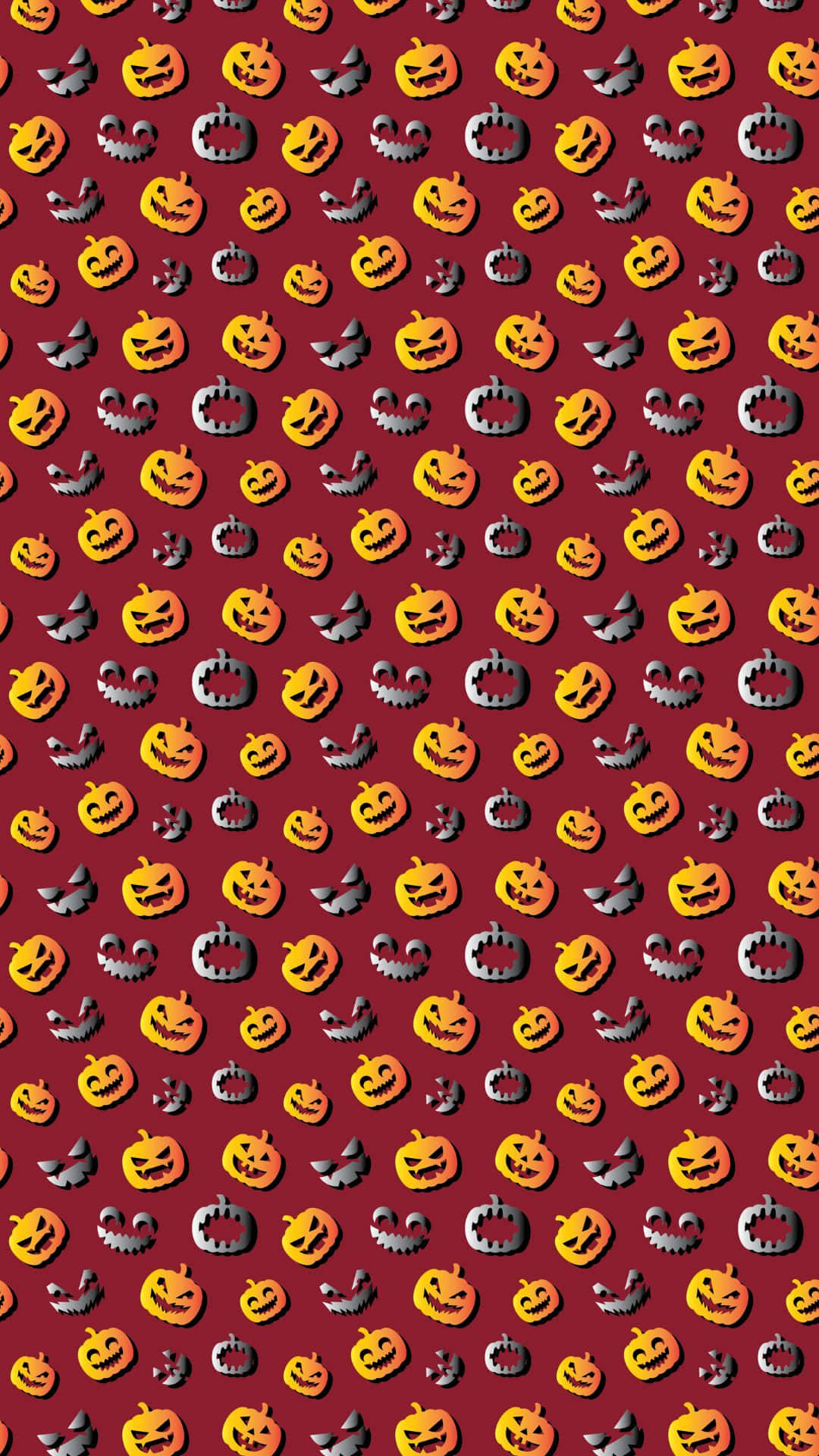 Adorable Festive Pumpkin Background