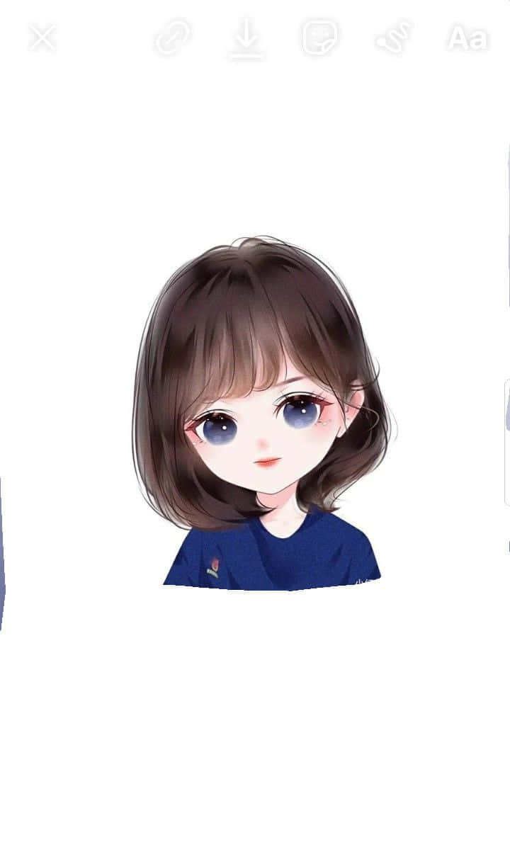Adorable Girly Girl Showing Off Her Big Smile Background