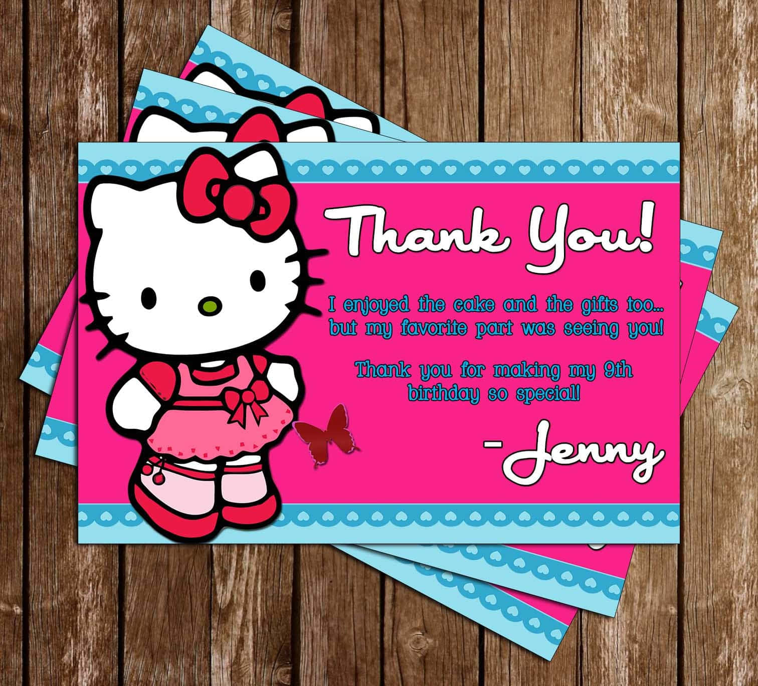 Adorable Hello Kitty Birthday Party Theme Background