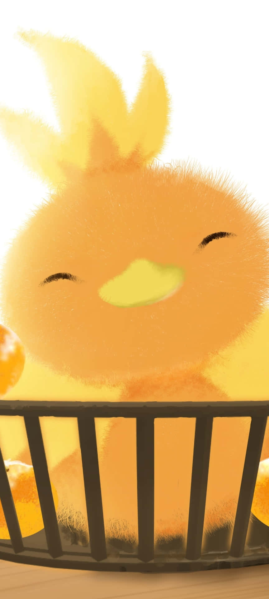 Adorable Illustration Of Pokemon Torchic Background