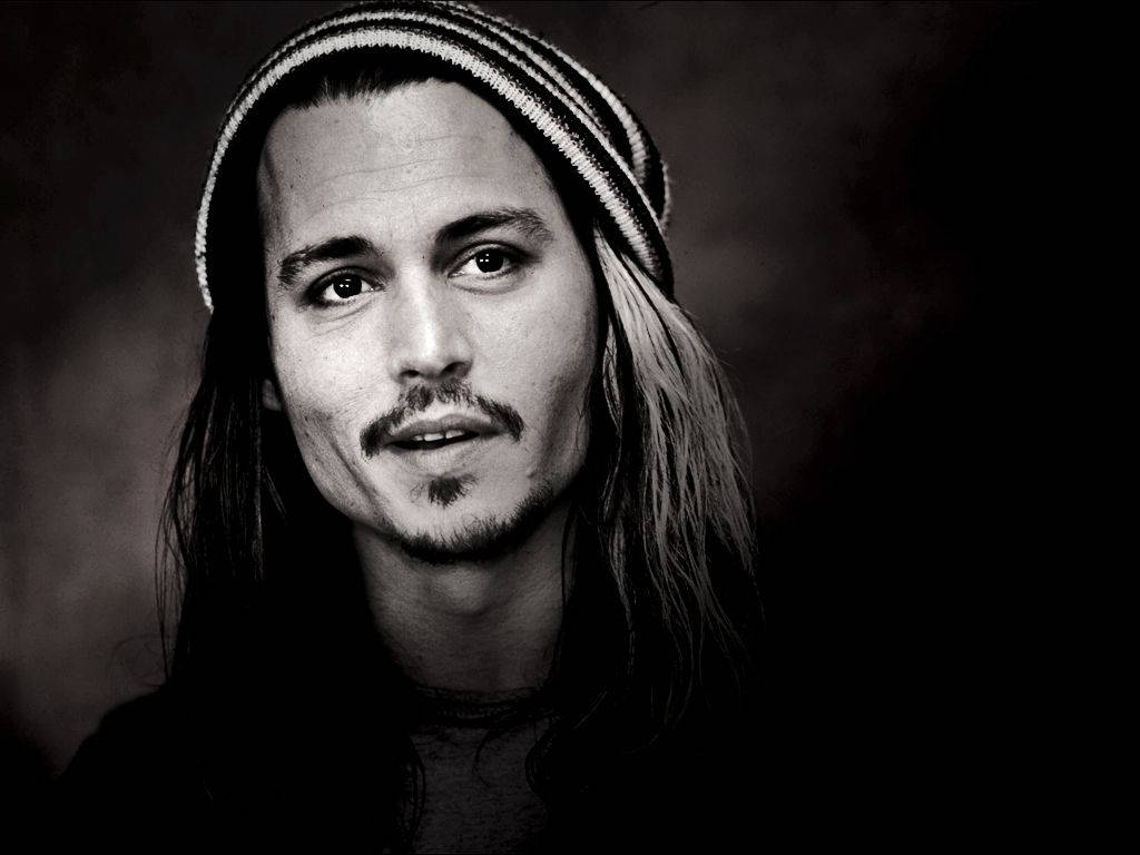 Adorable Johnny Depp Background