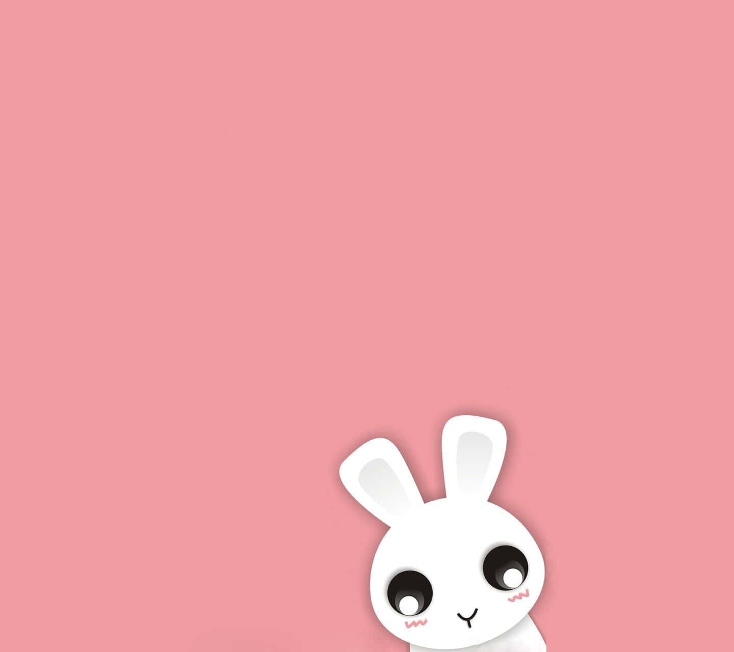 Adorable Kawaii Bunny Background