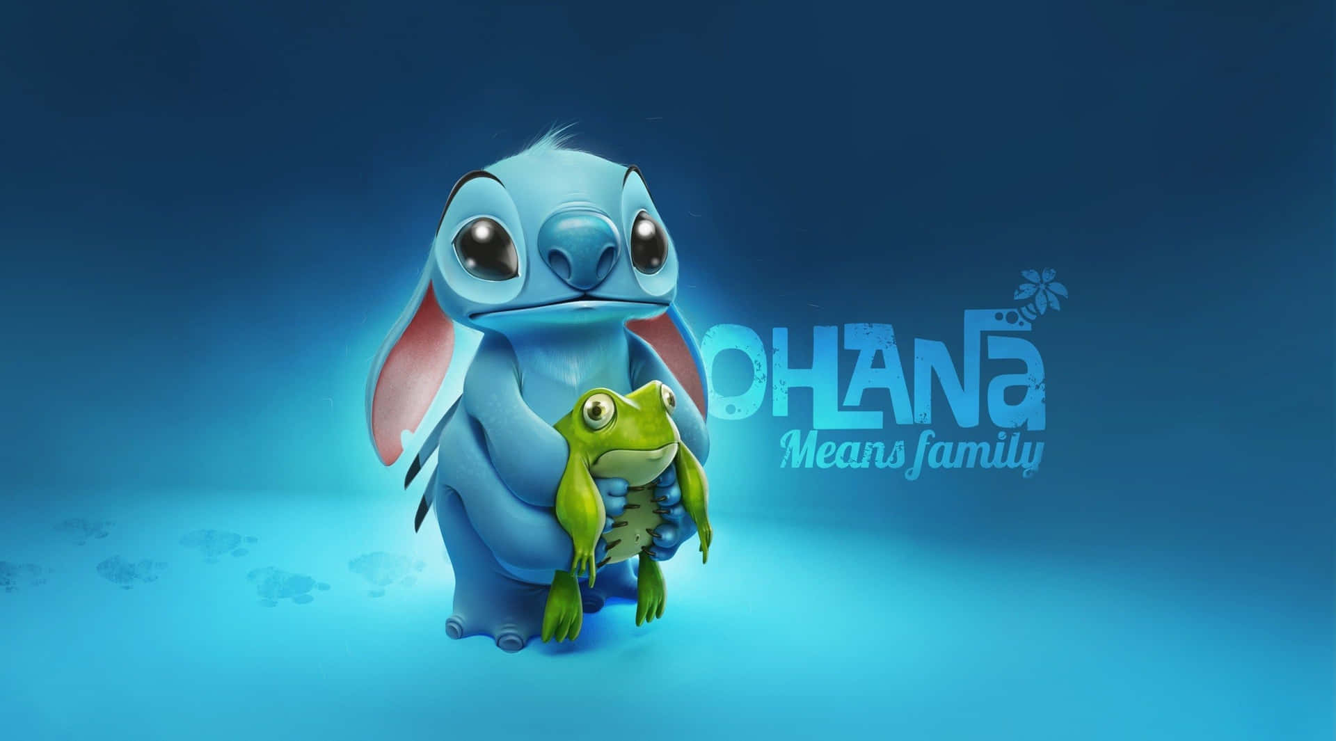 Adorable Lilo And Stitch Enjoying Their Fun Moments Together Background