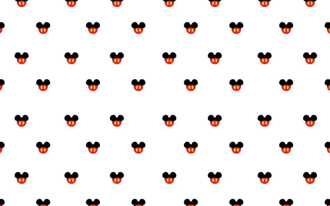 Adorable Mickey Mouse Ears Background