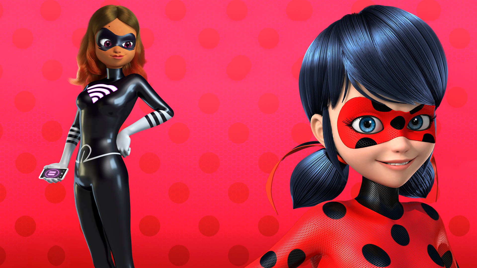 Adorable Miraculous Ladybug Poster Background