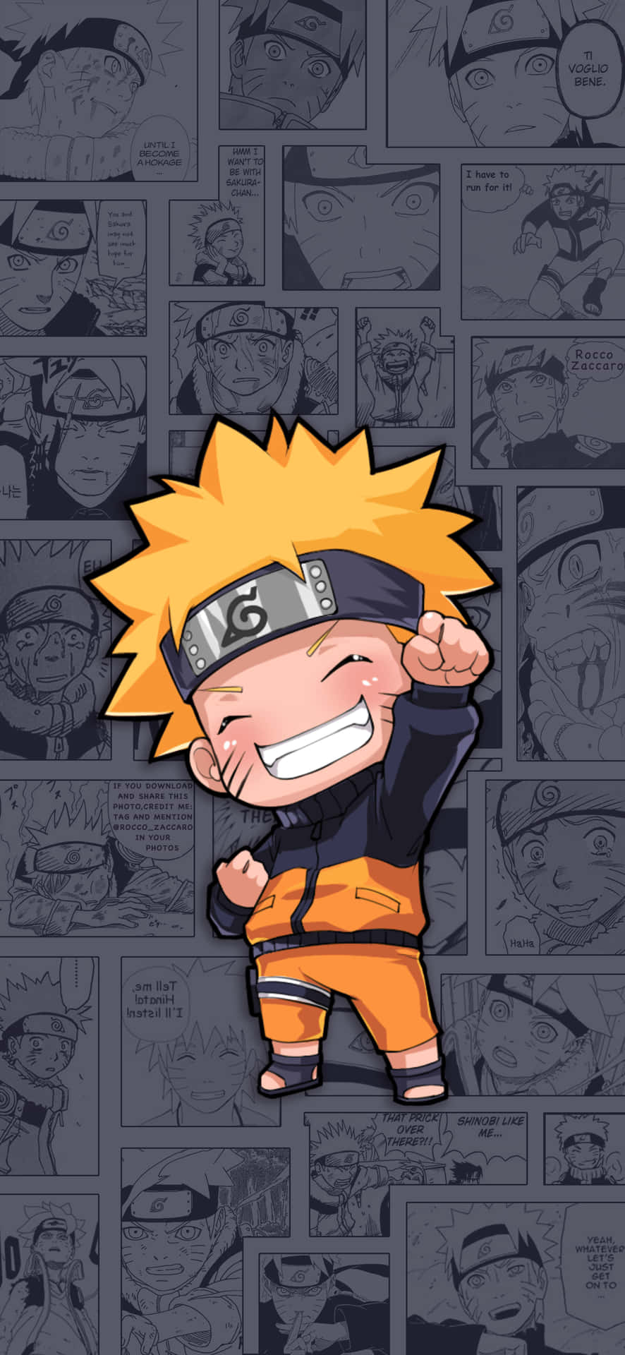 Adorable Naruto Chibi Wallpaper Background