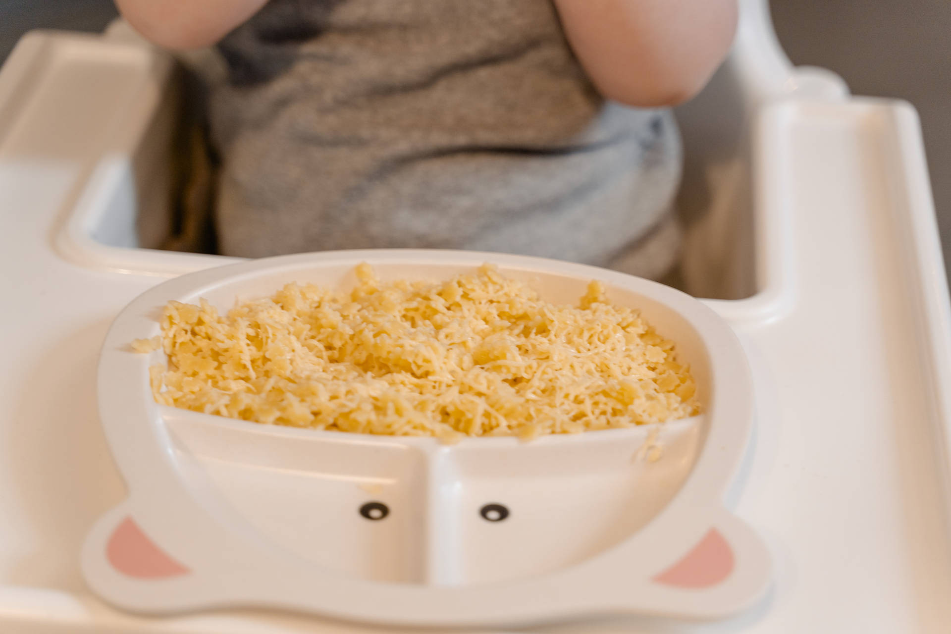 Adorable Newborn Baby Girl Enjoying Her First Meal Background