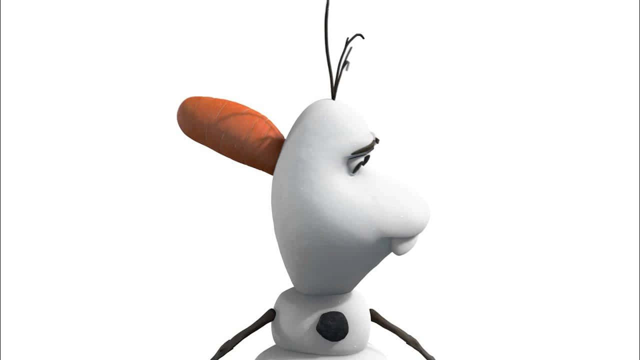 Adorable Olaf The Snowman Background