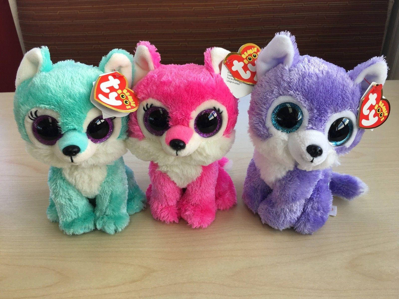 Adorable Puppy Beanie Boos Background