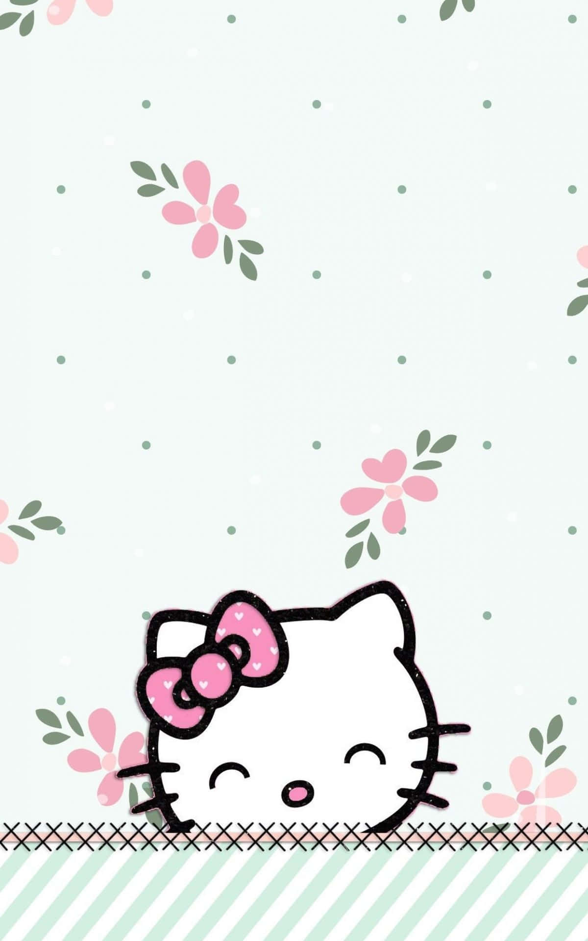 Adorable Sanrio Phone - Make Every Text Message Special! Background