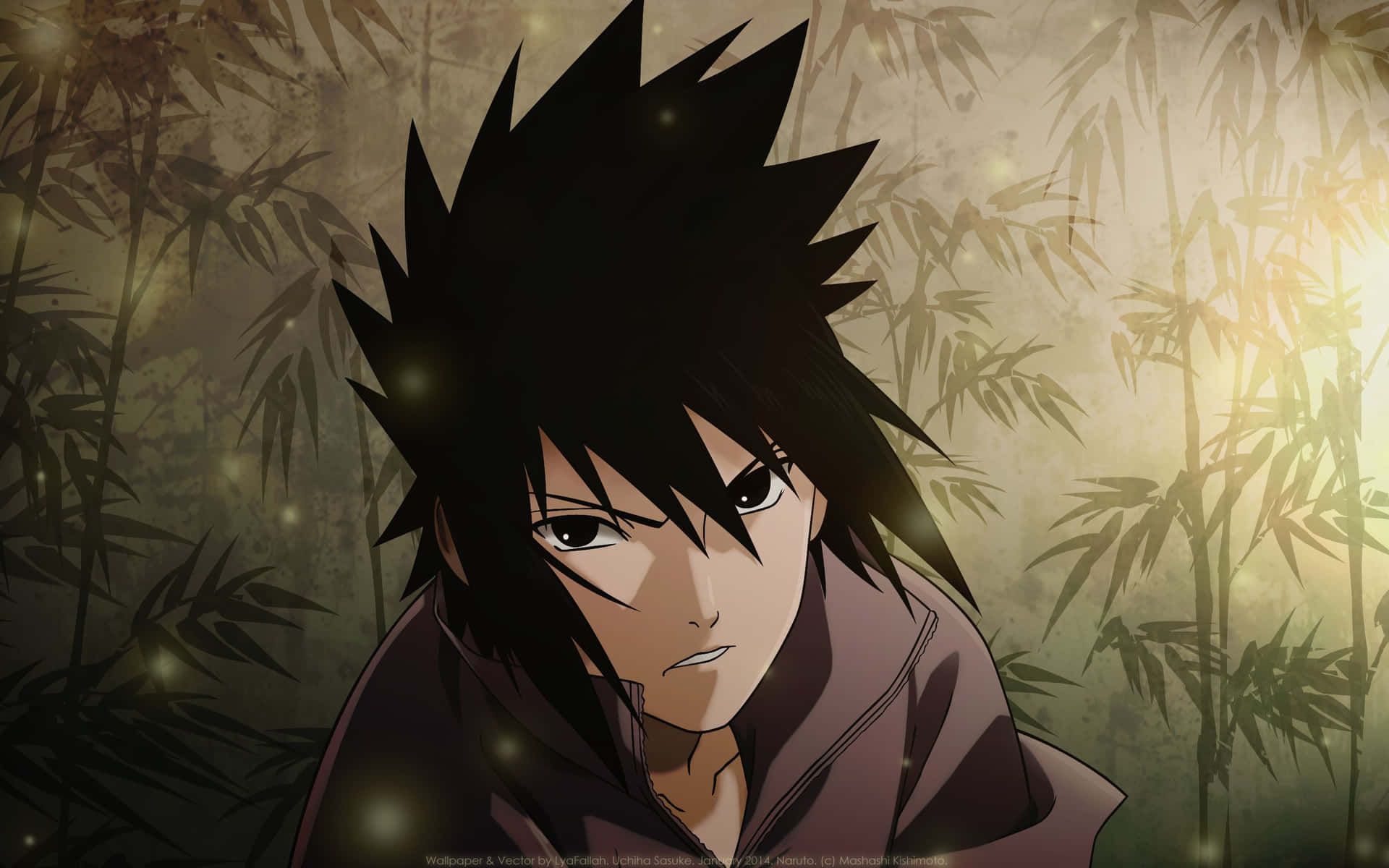 Adorable Sasuke Background
