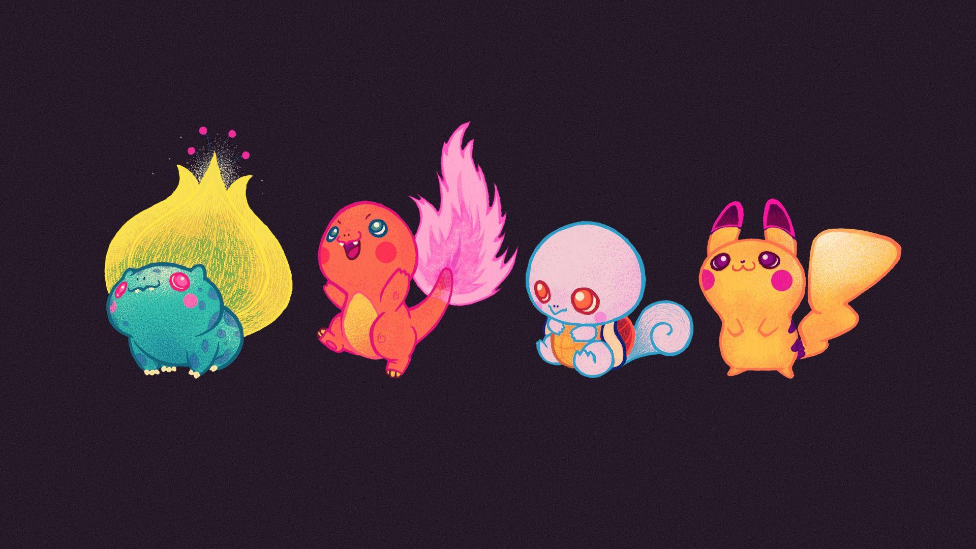 Adorable Squirtle, A Fan Favorite Pokemon Background