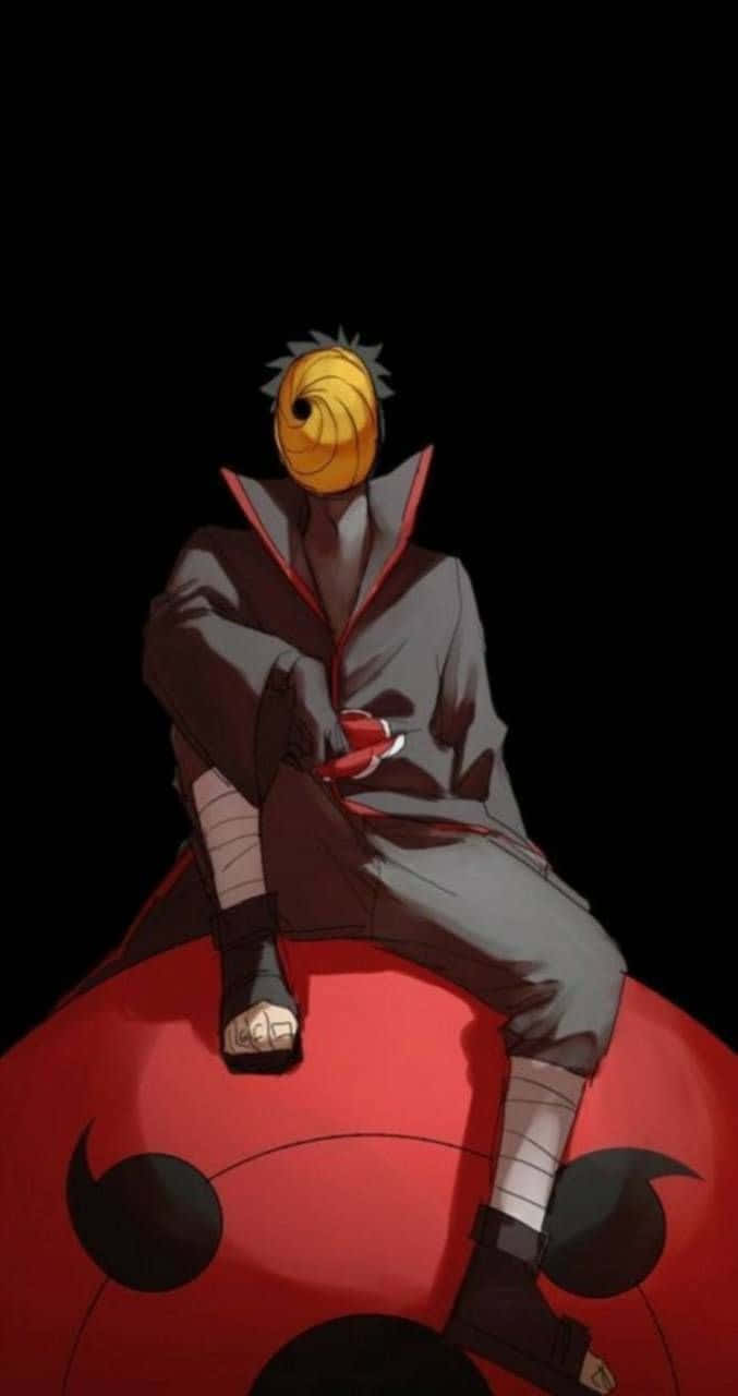 Adorable Tobi Mask Depiction Background