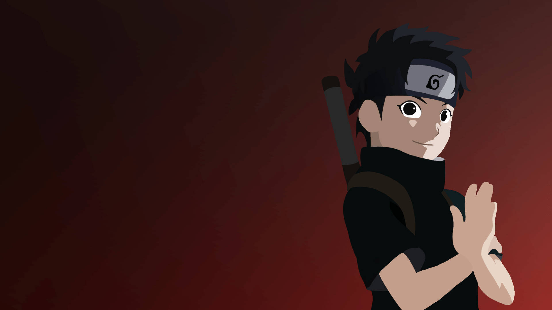 Adorable Young Shisui Background