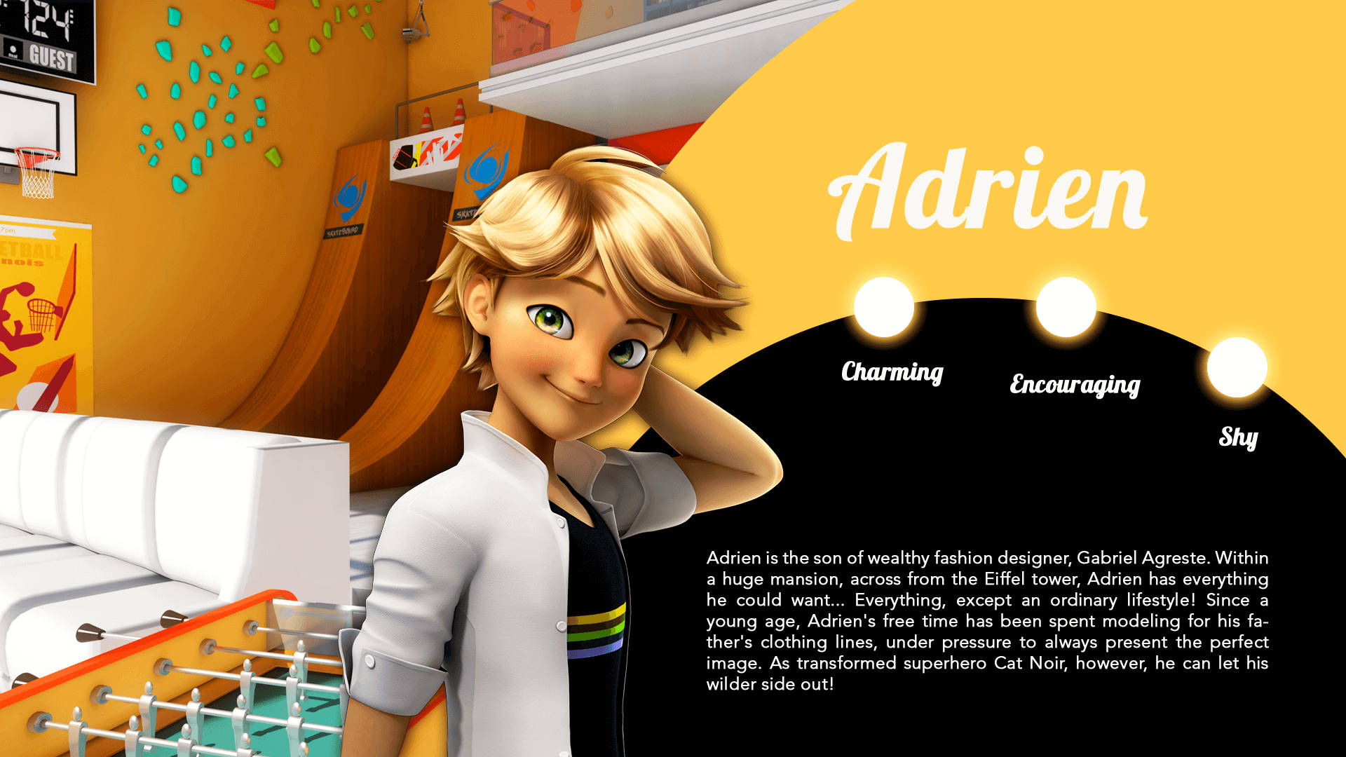 Adrien Agreste Character Background