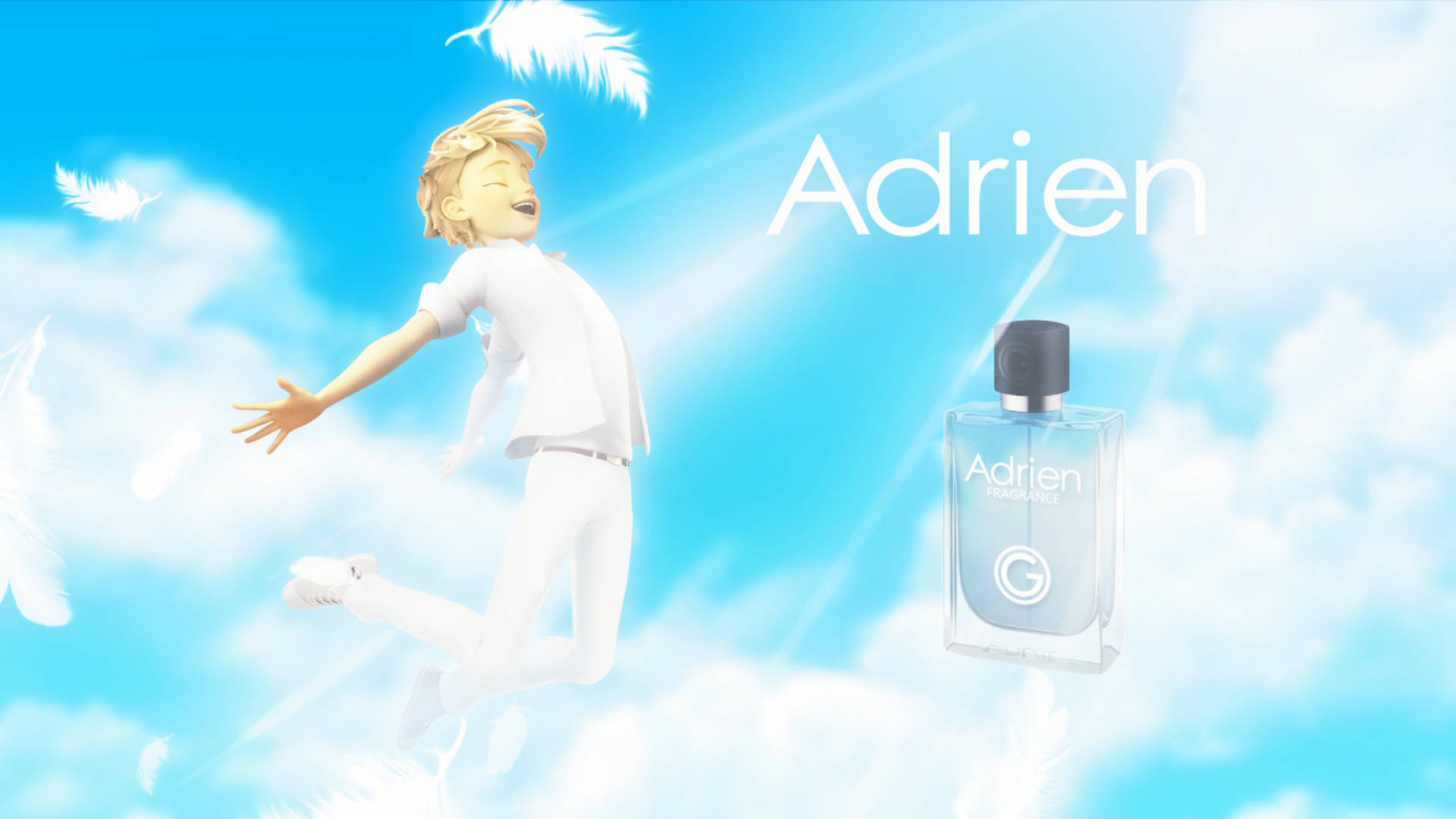 Adrien Agreste Fragrance Ad Background