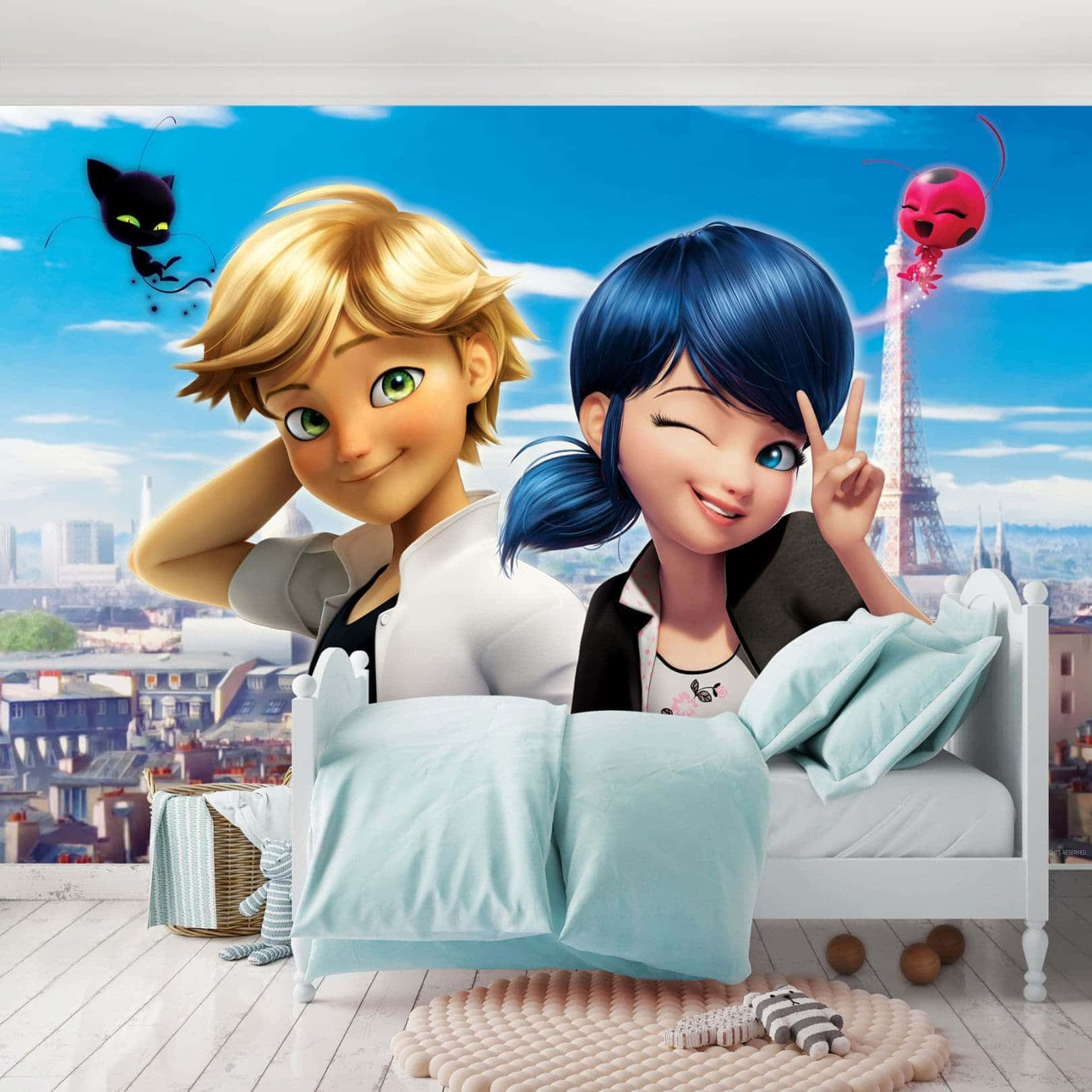 Adrien And Marinette Creating An Adventure Together