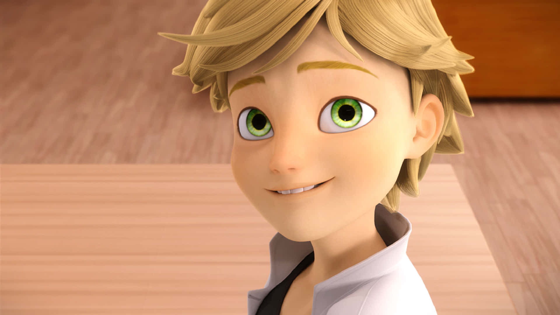 Adrien Discovers His New Amazing Power Background