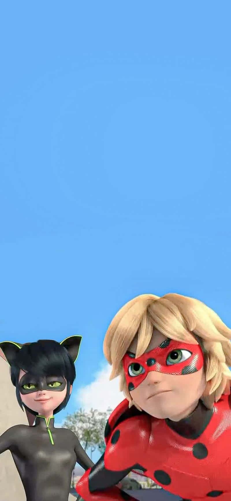 Adrien, The Heroic Cat Noir From Miraculous Ladybug Background