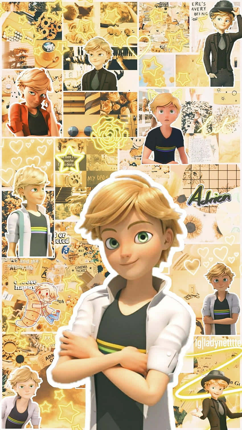 Adrien, The Miraculous Superhero! Background