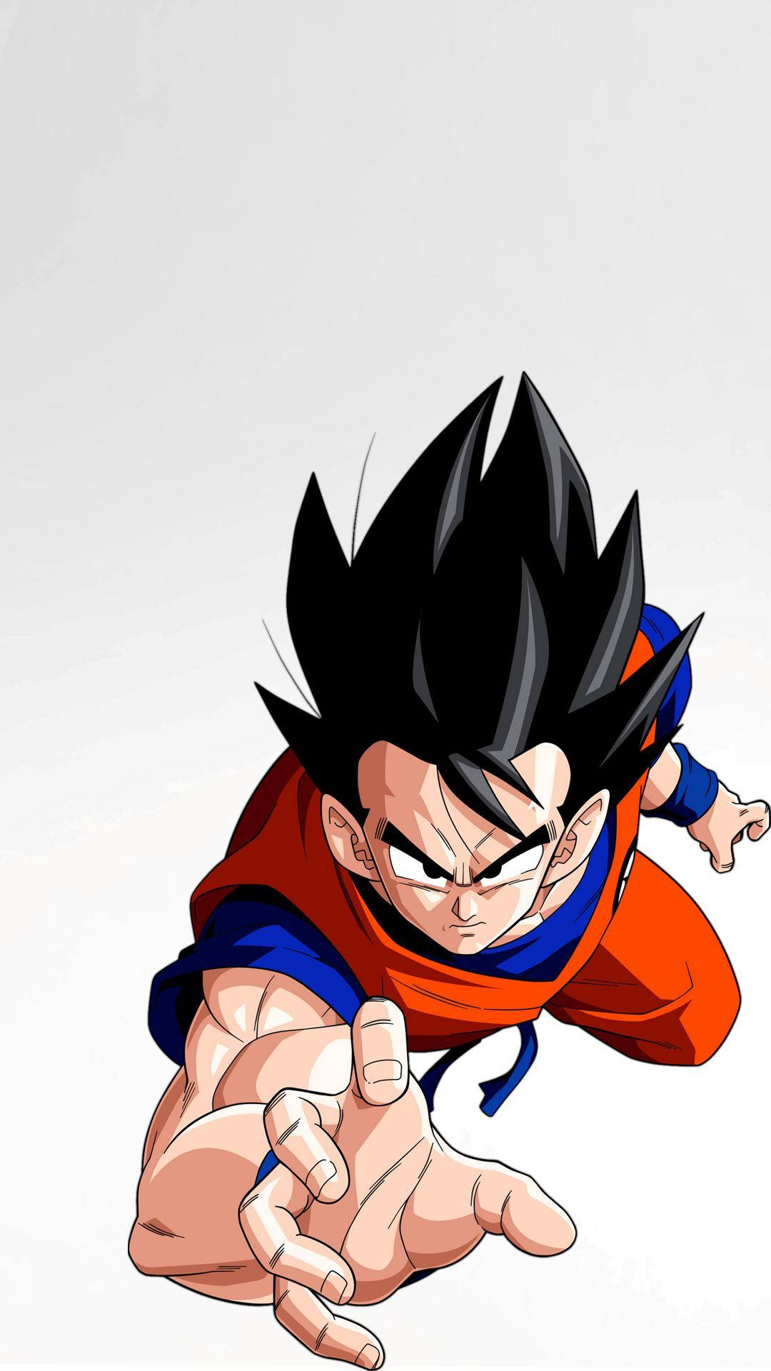 Adult Black Hair Son Goku Iphone Background