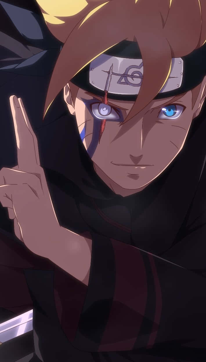 Adult Boruto Ready To Take On A Fight. Background