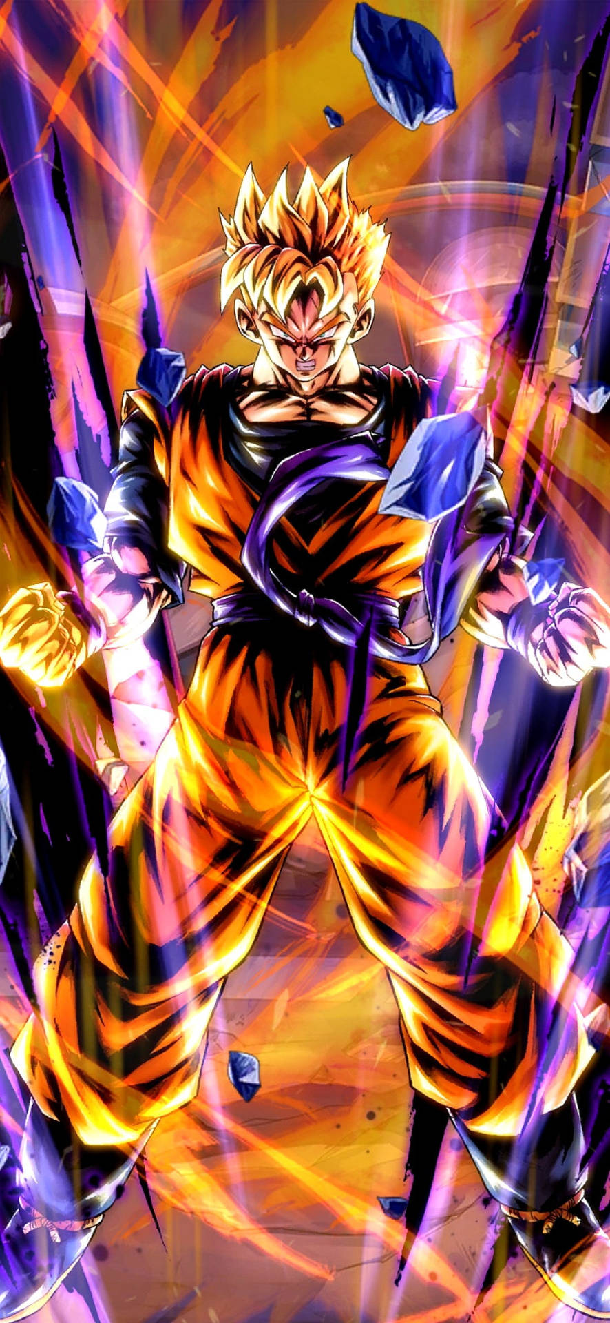 Adult Gohan Super Saiyan 2 Digital Art