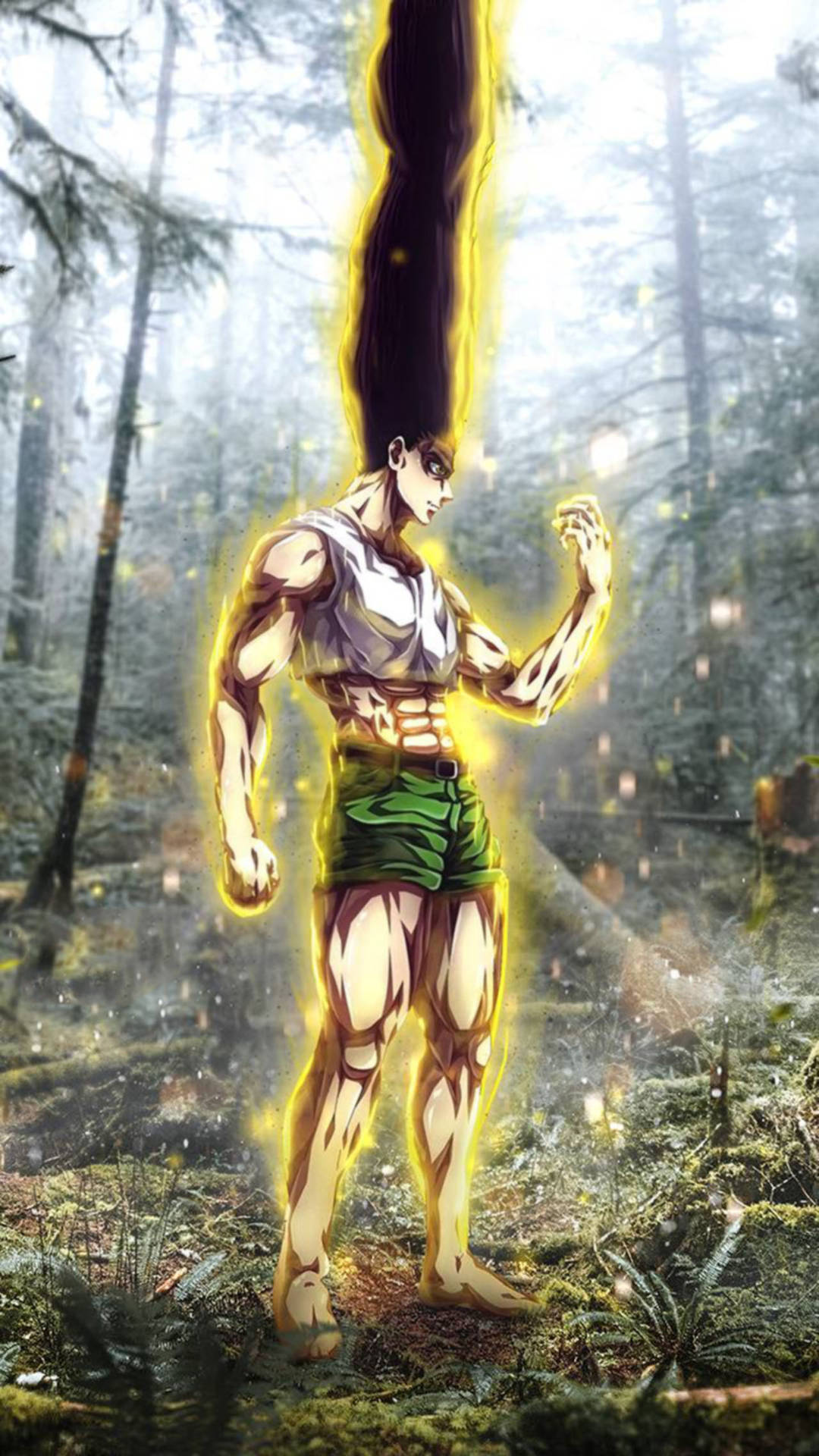 Adult Gon At Forest Background