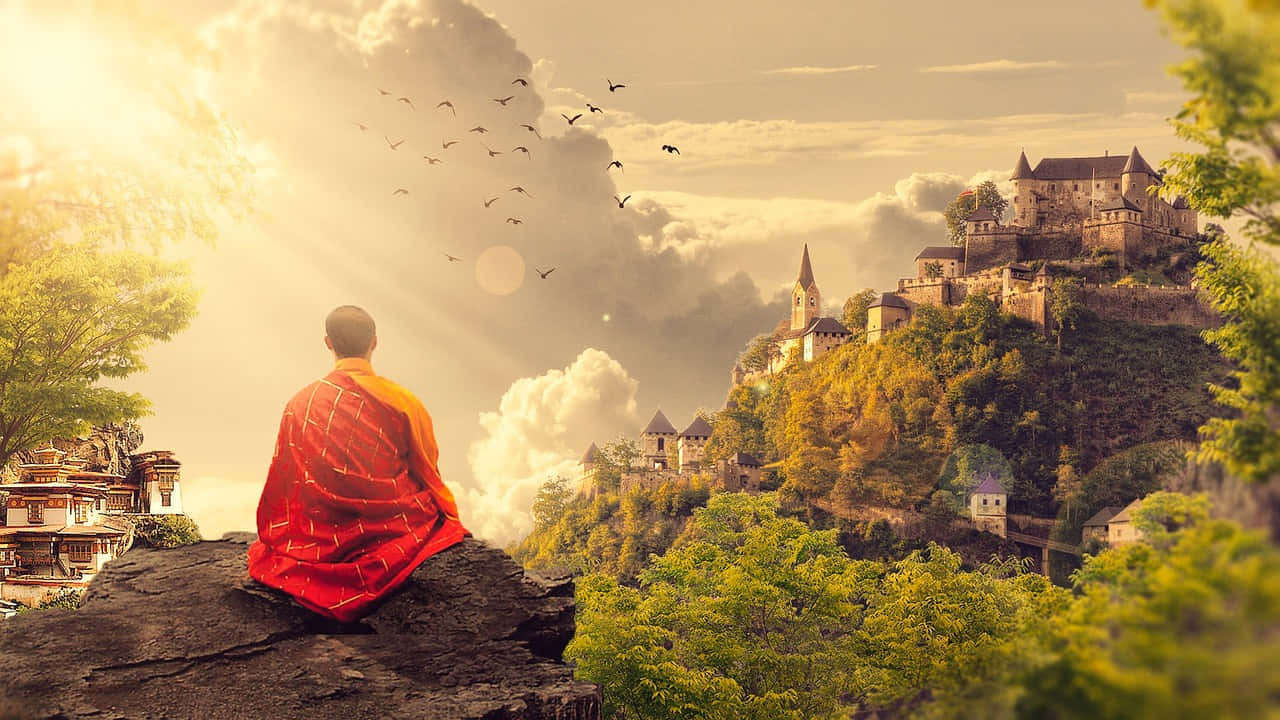 Adult Monk Of Mindfulness