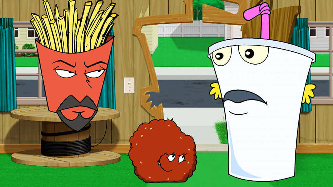 Adult Swim Aqua Teen Hunger Force Background