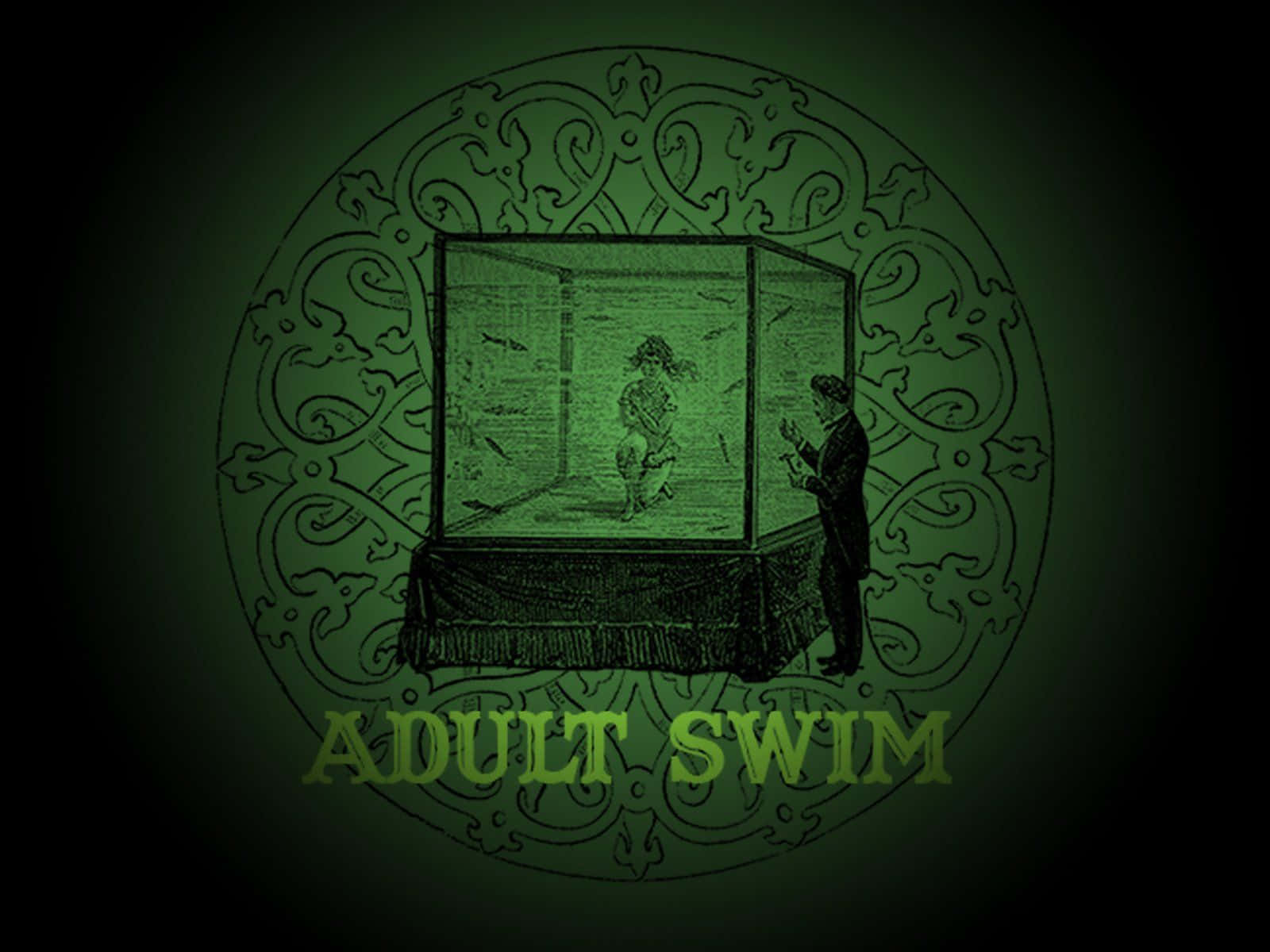 Adult Swim Creepy Logo Drawing