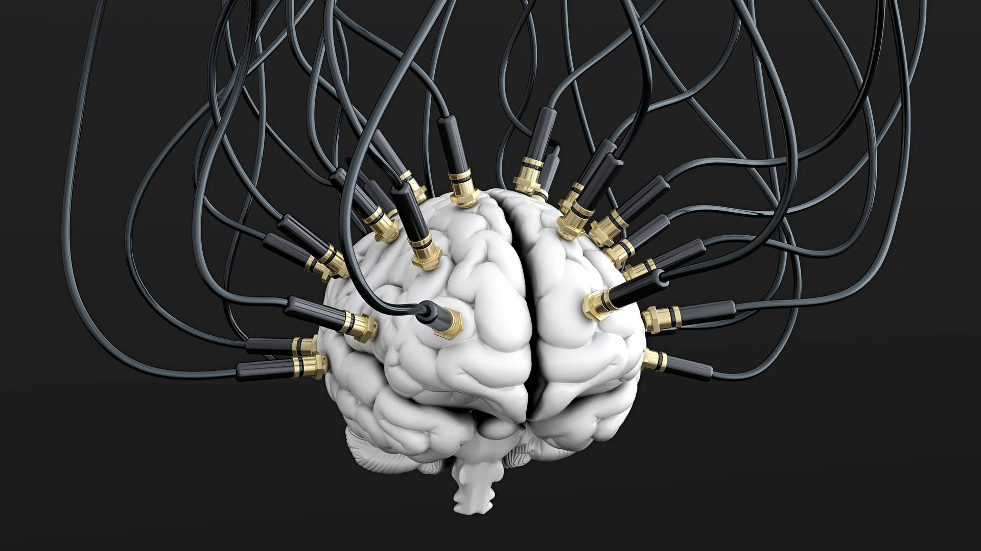 Advanced 3d Cerebral Illustration Background