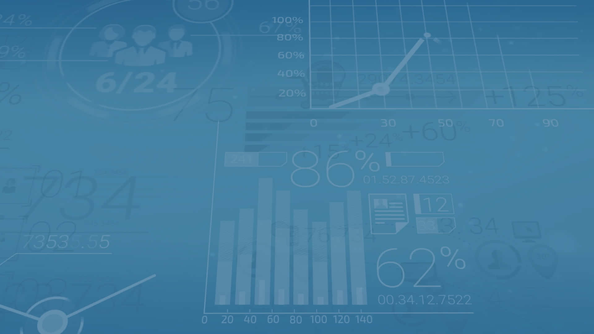 Advanced Marketing Analytics On A Desktop Background
