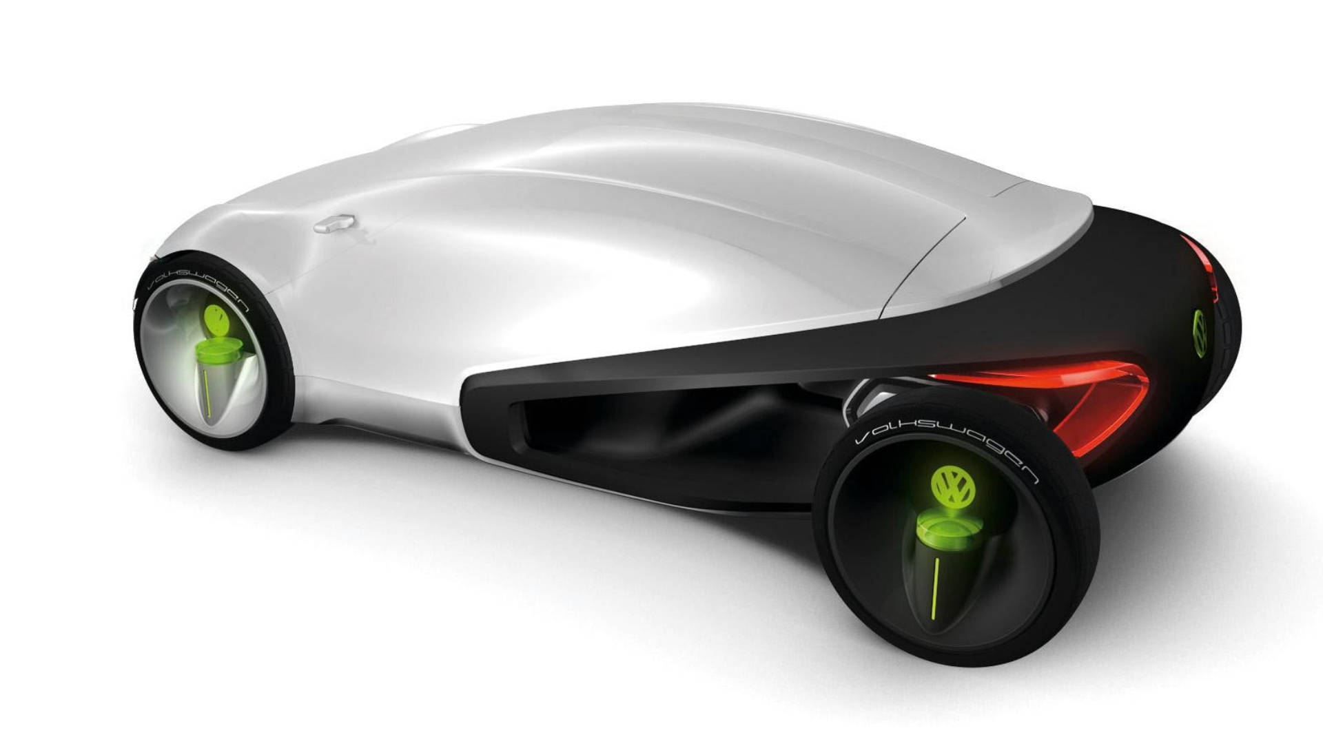 Advanced Silver Concept 3d Car Background
