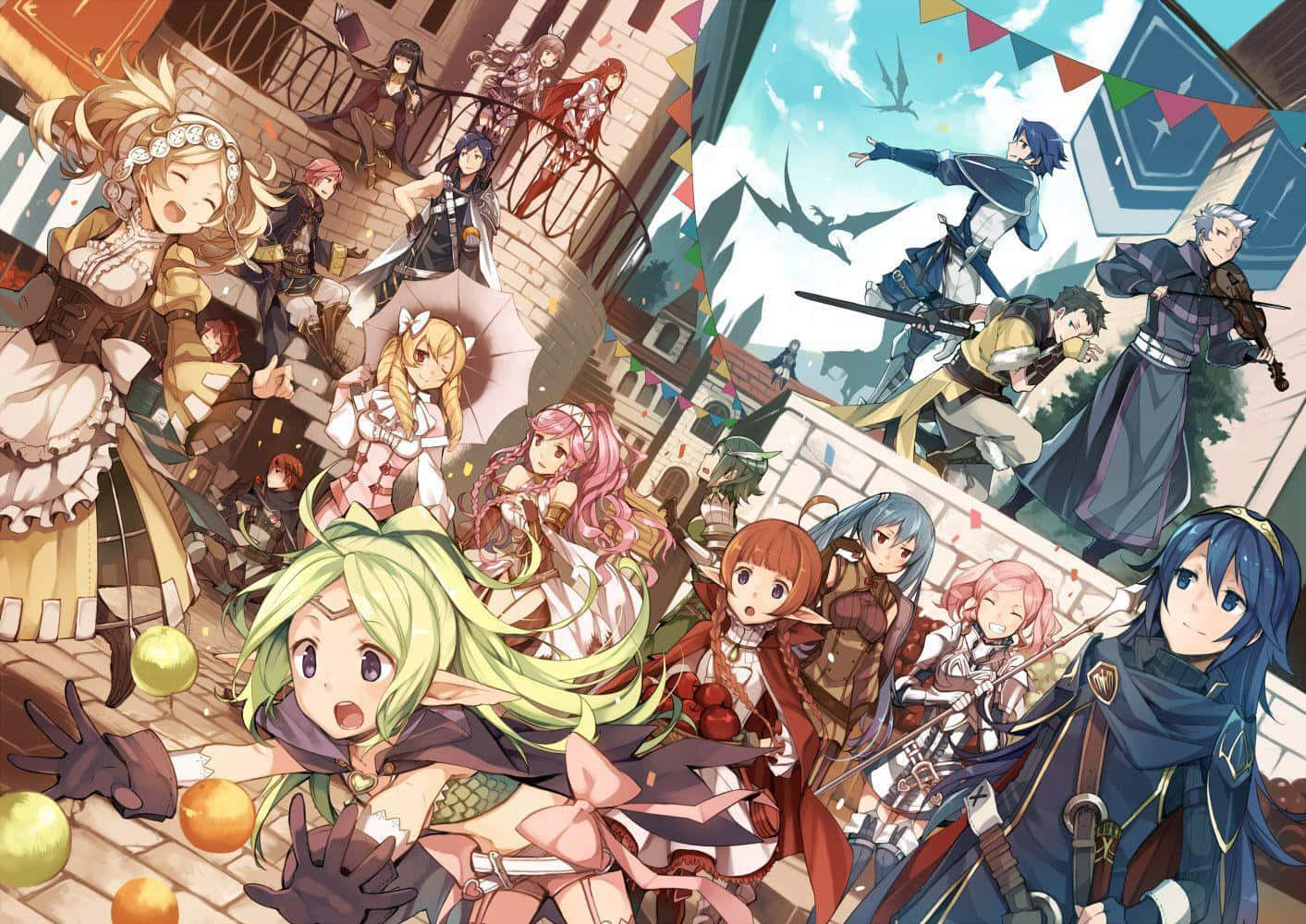 Adventure Awaits In Fire Emblem Fates Background