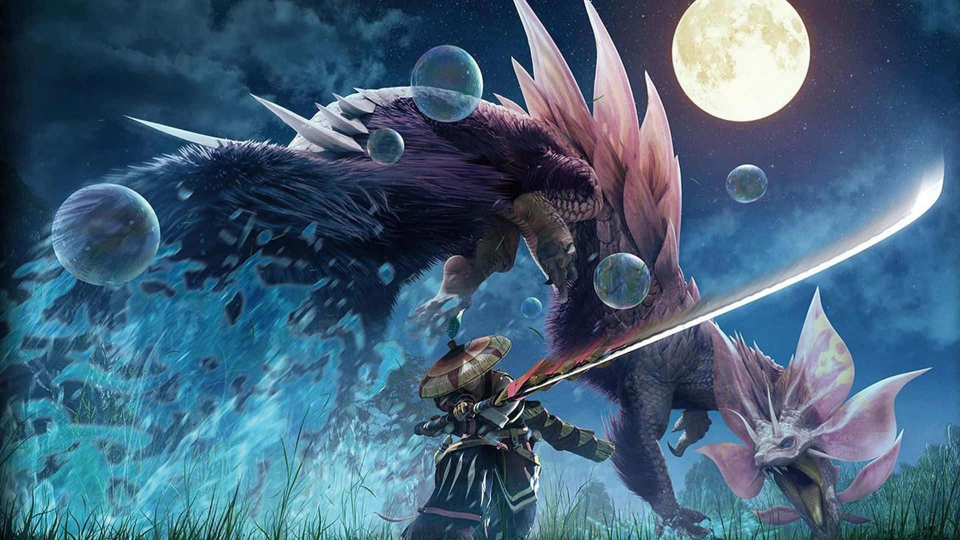 Adventure Awaits In Monster Hunter Desktop Background