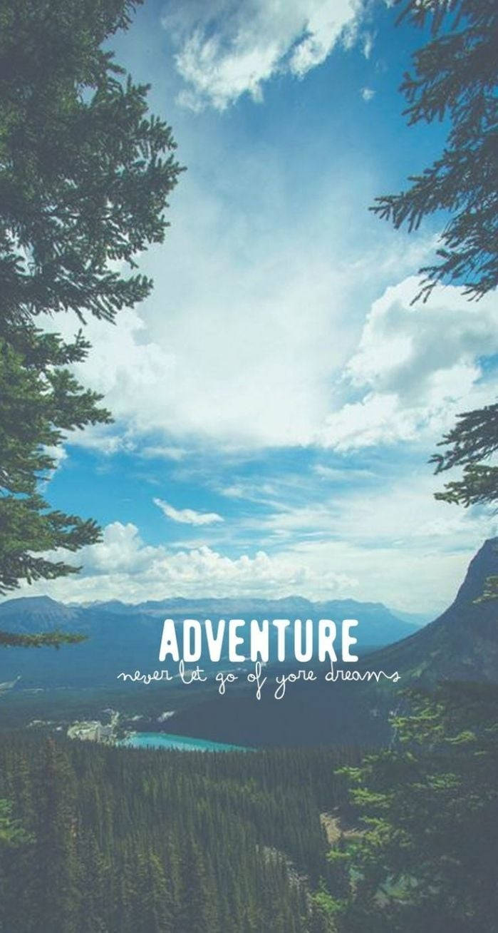 Adventure Cute Iphone Lock Screen Background