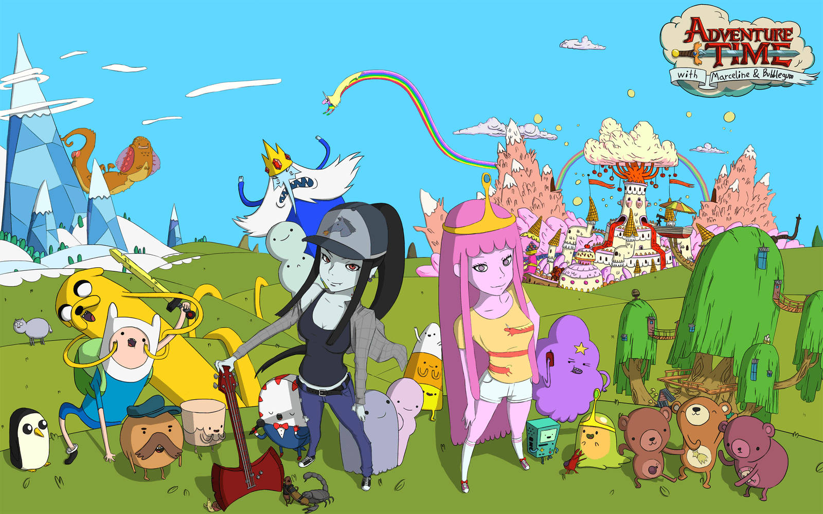 Adventure Time Citizens Of Ooo Background