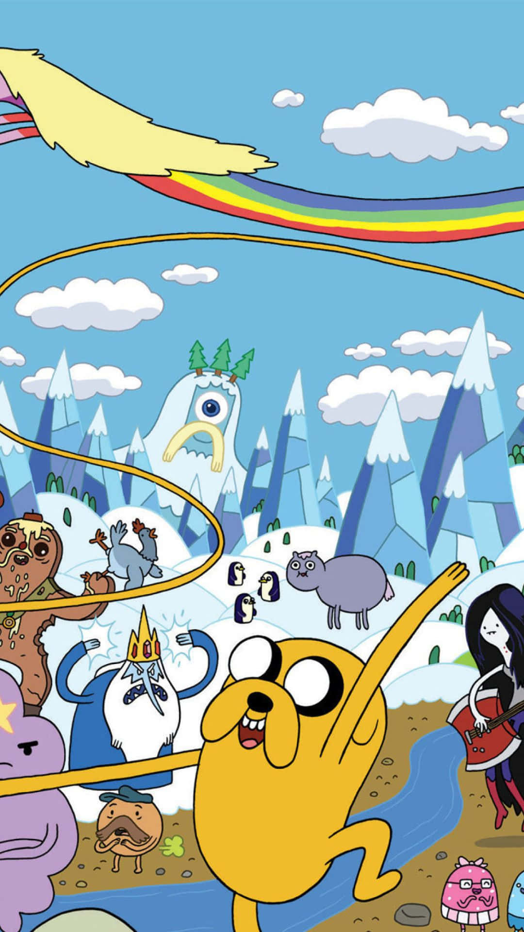 Adventure Time Iphone - Your Travel Companion! Background