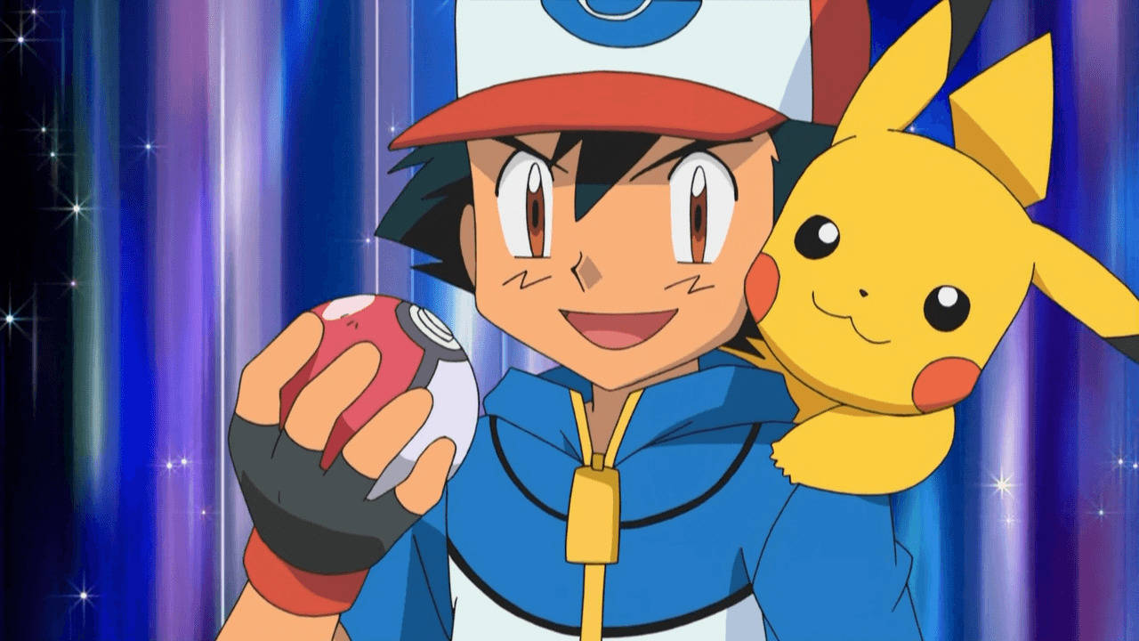 Adventurous Ash And Pikachu - Hd Wallpaper