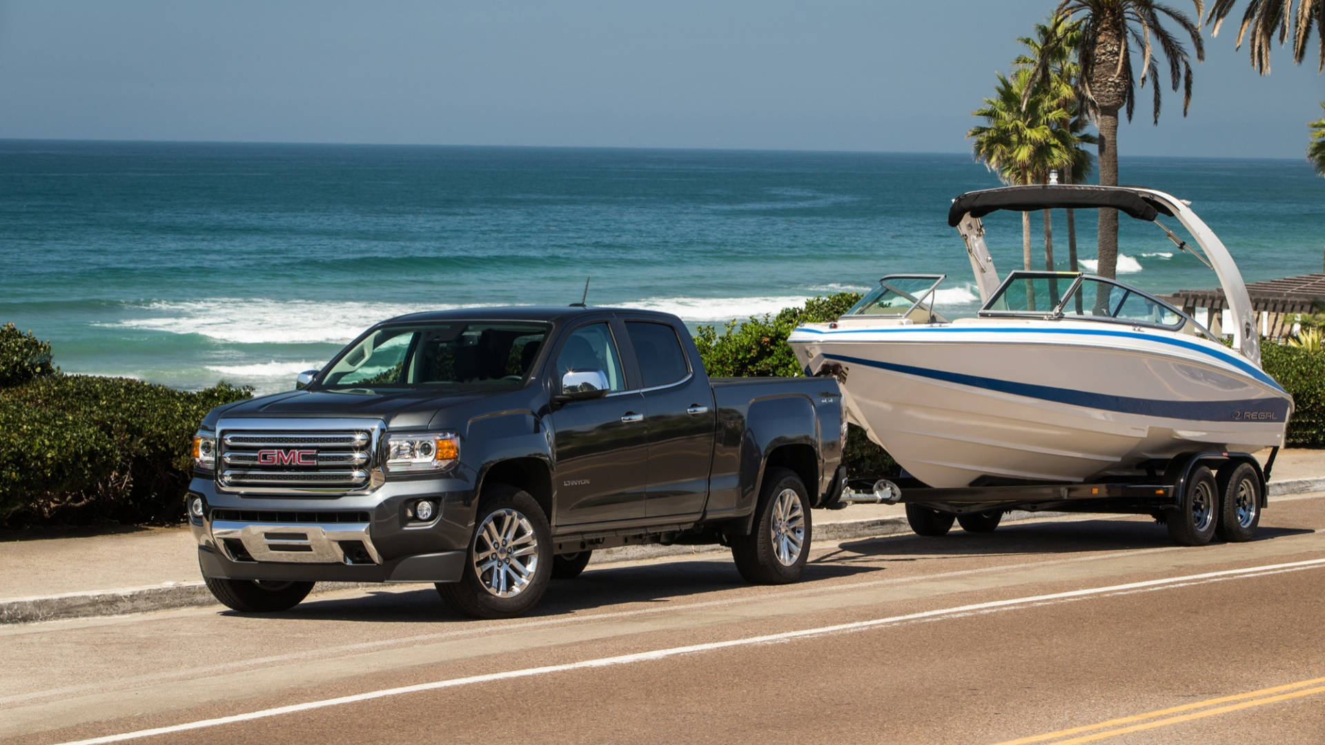 Adventurous Trip With Gmc Vehicle And Motor Boat