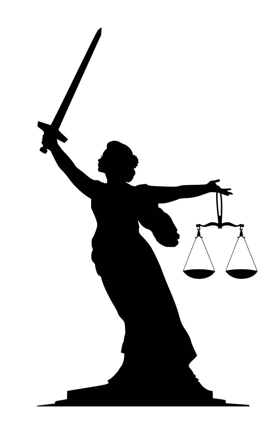 Advocate Lady Justice Sword