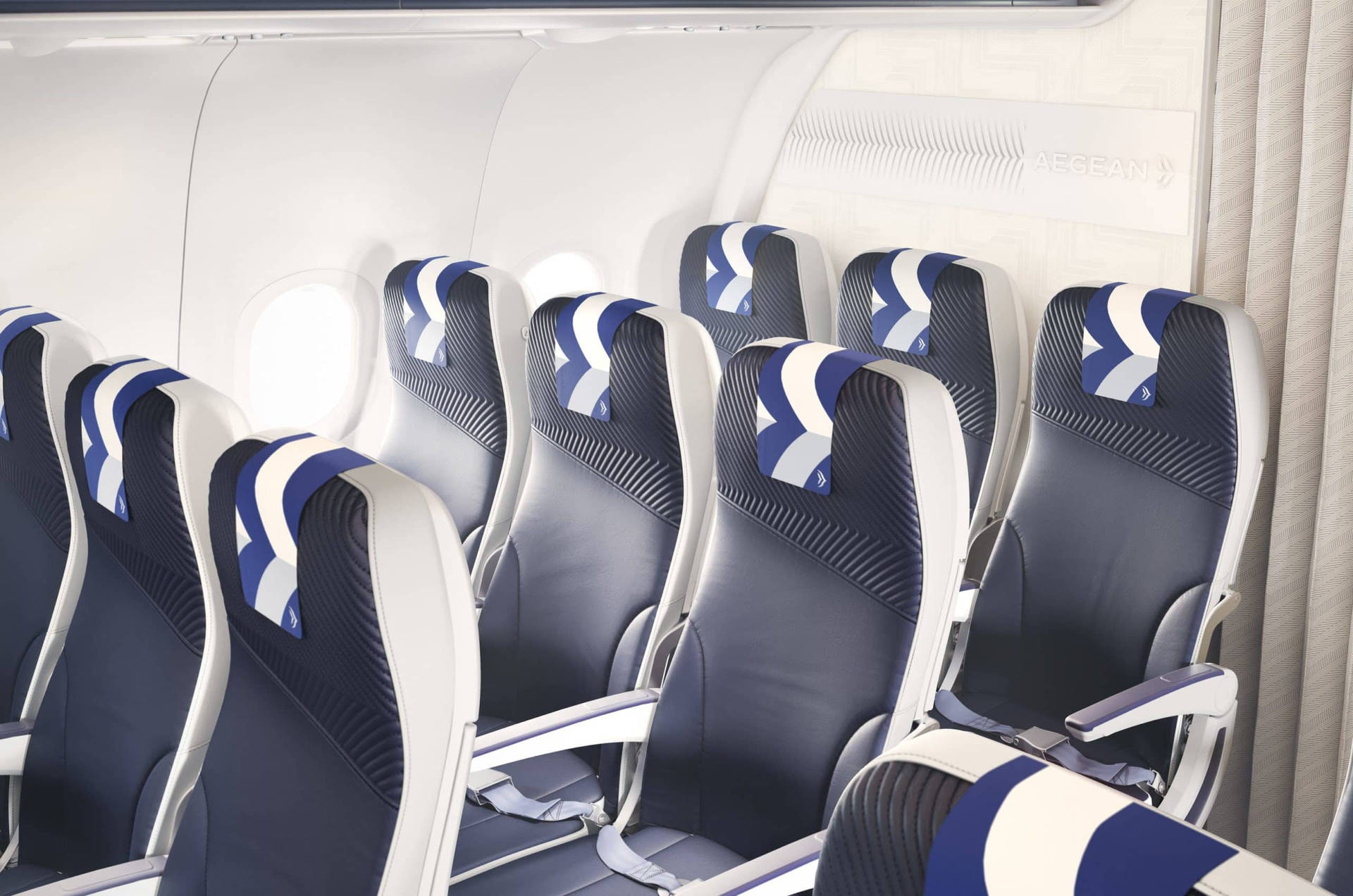 Aegean Airlines Flag Carrier A320neo Interior Seats