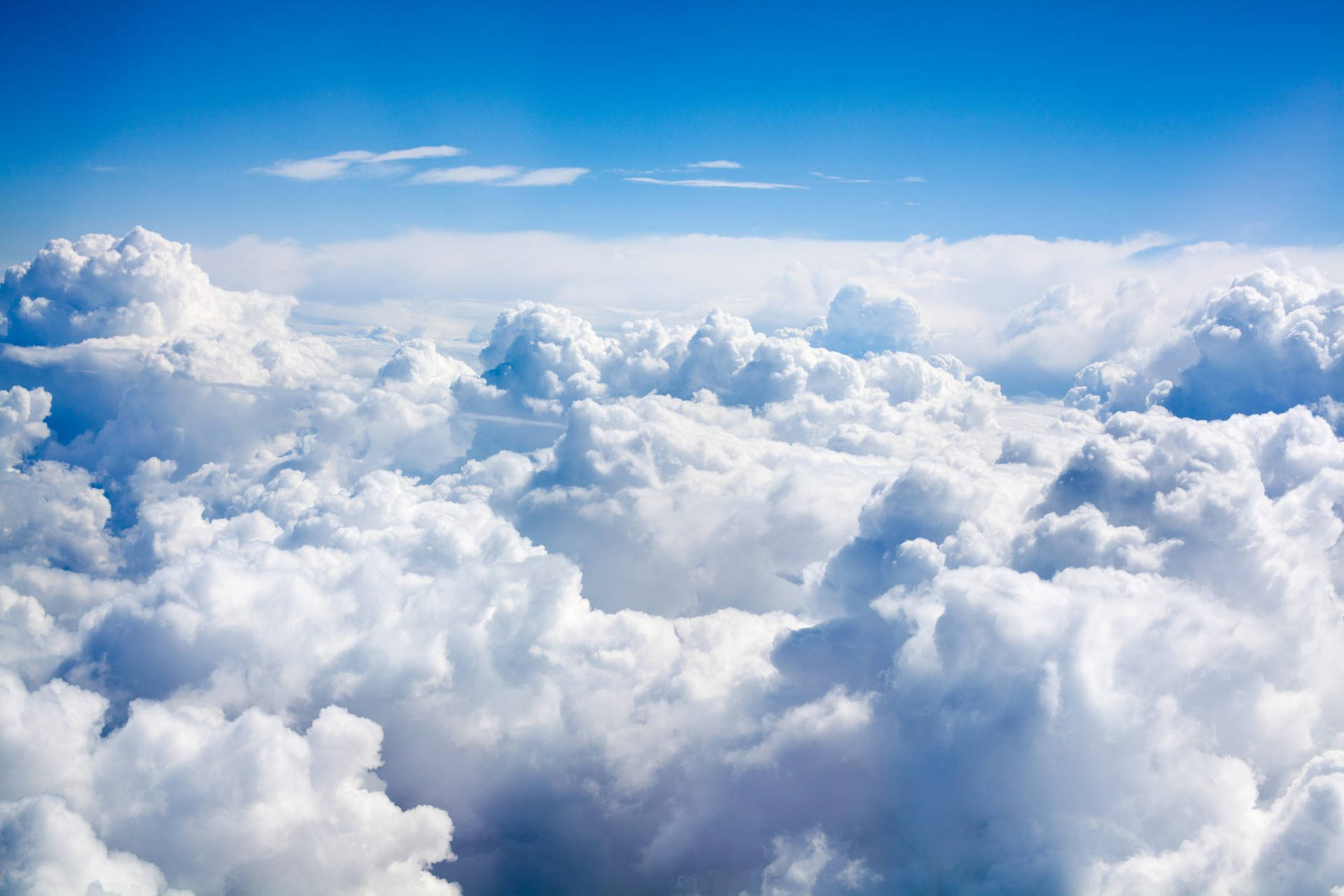 Aerial Funeral Clouds Background