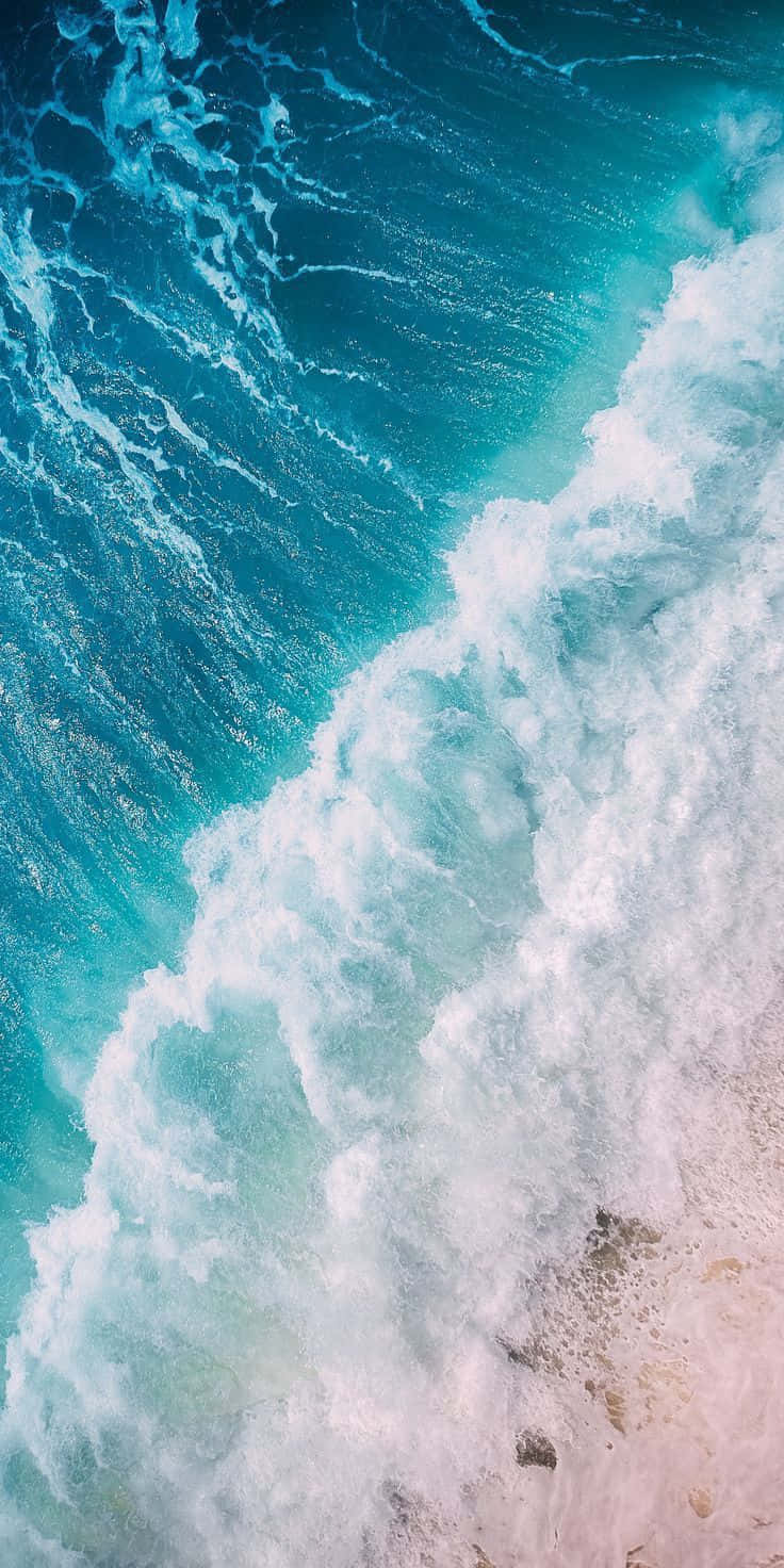 Aerial_ Ocean_ Waves_4 K_ U H D Background