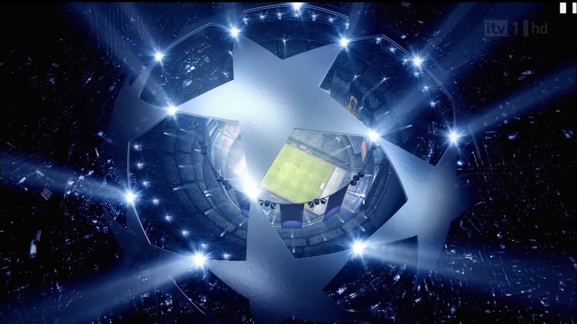 Aerial Shot Champions League Star Arena Background